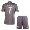 Officiële Voetbalshirt + Korte Broek Real Madrid Vini JR 7 Derde 2024-25 - Kids